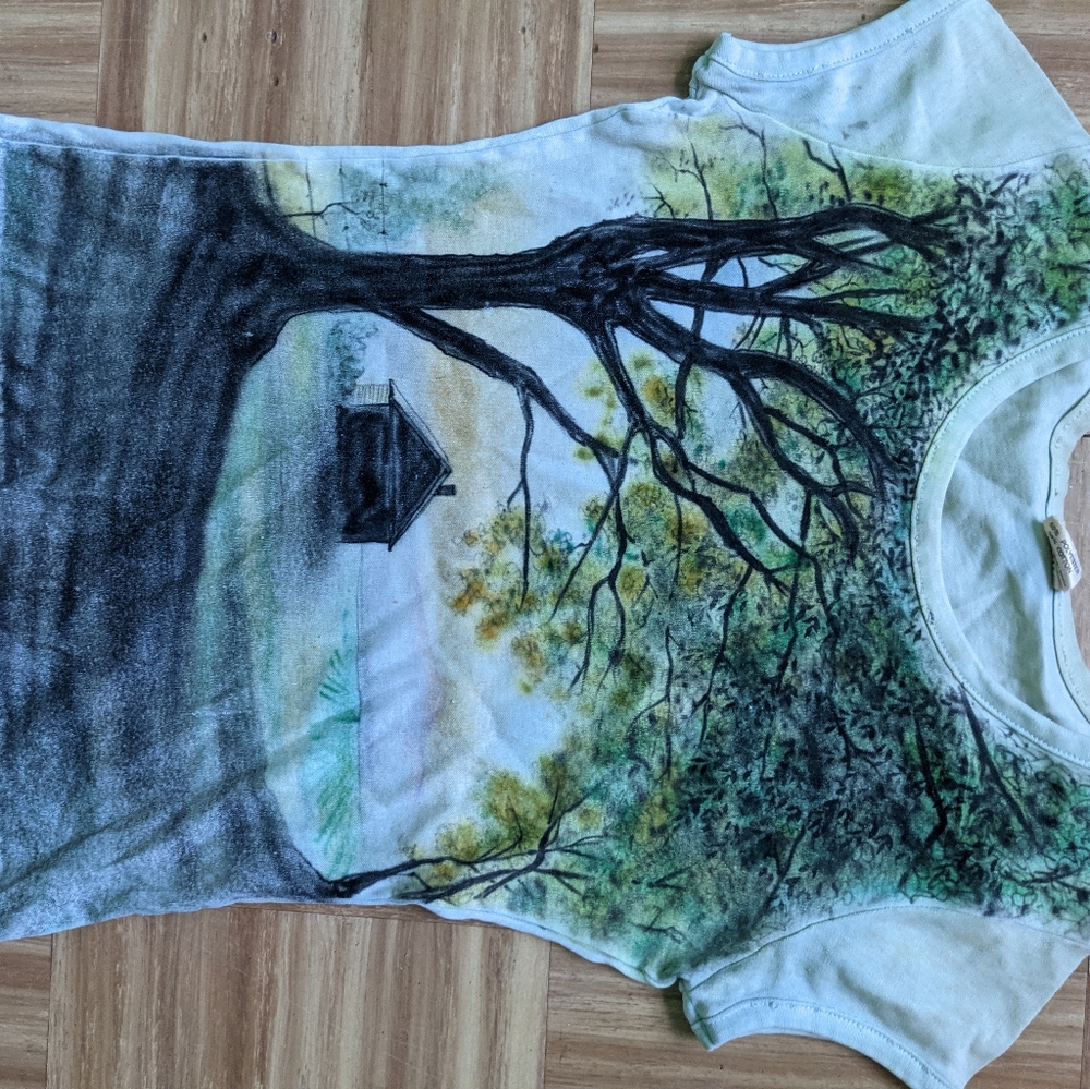 Mickey Harris airbrushed t-shirt